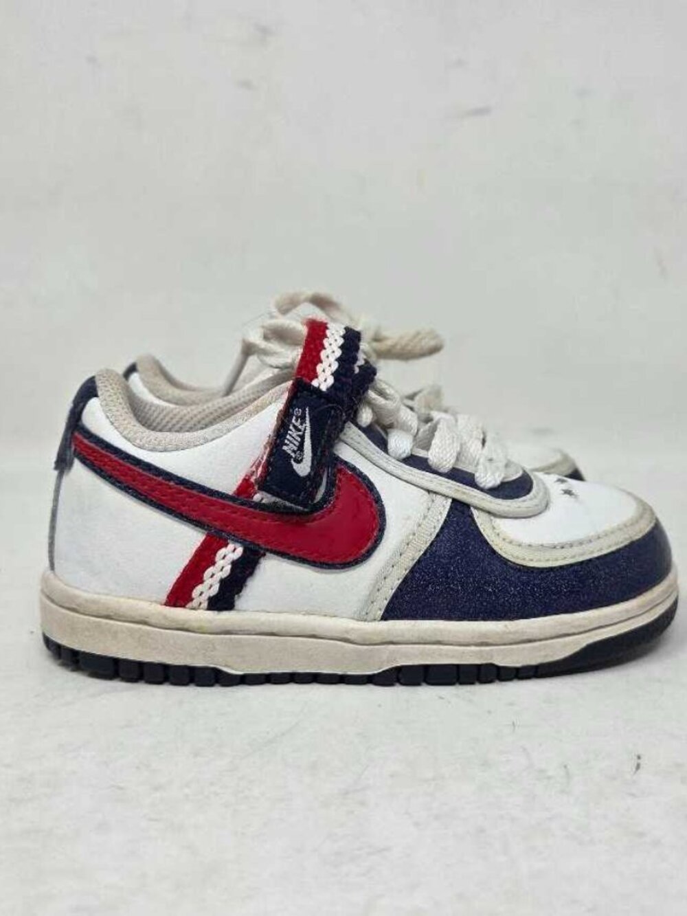 Toddler 7 Nike Vandal red white & blue sneakers 314677-161 7C